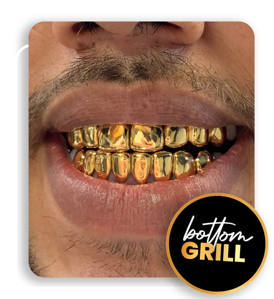 22k Gold Grill - Bottom