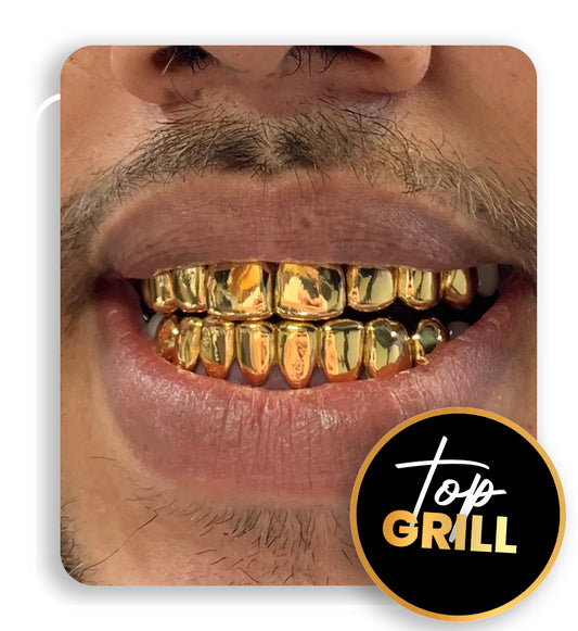 22k Gold Grill - Top